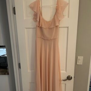 Nouvelle Blush Chiffon Bridesmaids Dress